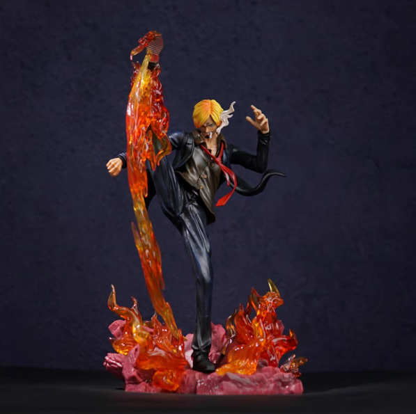 (Pre Order ) Demon Fire Kick Sanji Figure 35cm