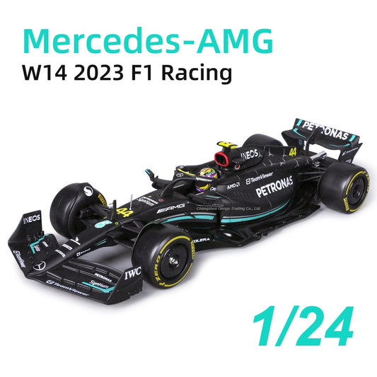 (Pre Order) 1:24 Mercedes AMG W14 2023 F1 Racing #44 With Arcylic Box