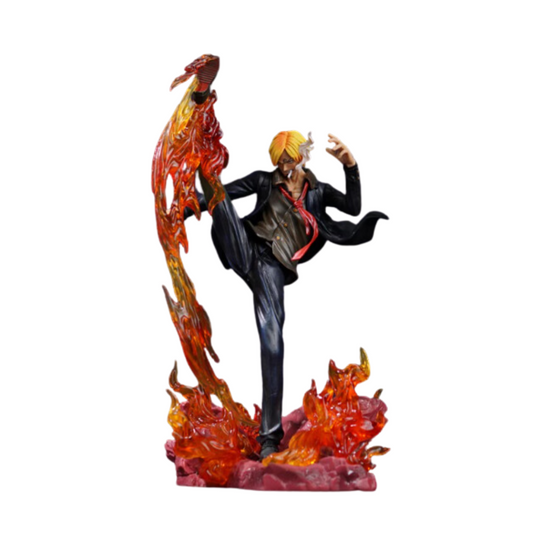 (Pre Order ) Demon Fire Kick Sanji Figure 35cm